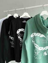 Immaculate Vegan - Plant Faced Clothing Oat Is The Goat Organic Hoodie - Black