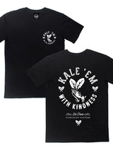 Immaculate Vegan - Plant Faced Clothing Kale 'Em With Kindness - Black T-Shirt XS