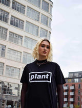 Immaculate Vegan - Plant Faced Clothing Plates Tee - Black T-Shirt