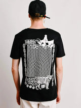 Immaculate Vegan - Plant Faced Clothing Make The Connection Double Tee - Black