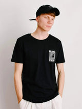 Immaculate Vegan - Plant Faced Clothing Make The Connection Double Tee - Black