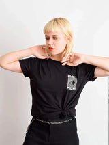 Immaculate Vegan - Plant Faced Clothing Make The Connection Double Tee - Black