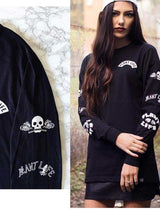 Immaculate Vegan - Plant Faced Clothing Plant Life Long Sleeve - Black