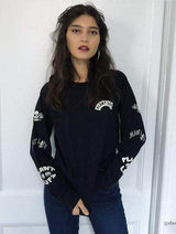 Immaculate Vegan - Plant Faced Clothing Plant Life Long Sleeve - Black