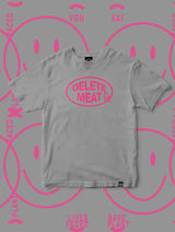 Immaculate Vegan - Plant Faced Clothing Delete Meat - Opal Grey T-Shirt XS