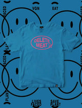 Immaculate Vegan - Plant Faced Clothing Delete Meat - Opal Grey T-Shirt