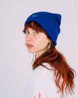 Immaculate Vegan - PLANTFACED CLOTHING Plant Faced Beanie - Royal Blue