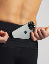 Immaculate Vegan - PLANT ATHLETIC Men's Wompy Half Tight / Black