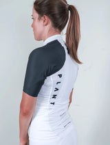 Immaculate Vegan - PLANT ATHLETIC Women's SS Pro Jersey / Great White (NEW)