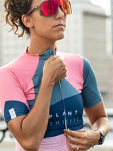 Immaculate Vegan - PLANT ATHLETIC Women's SS Pro Jersey / Plant Original (Pink)