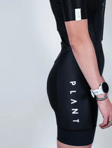Immaculate Vegan - PLANT ATHLETIC Women's Aero Tri-Suit / Business Trip Black