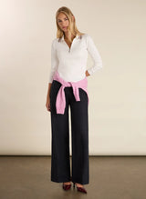 Immaculate Vegan - Baukjen Womenswear Addison Organic Cotton Stripe Collar Top