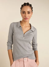 Immaculate Vegan - Baukjen Womenswear Organic Cotton Zip Collar Top