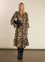 Immaculate Vegan - Baukjen Womenswear Cleo Printed Midi Dress