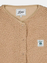 Immaculate Vegan - Zèta Veste Sherpa sans manche Camel