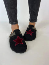 Immaculate Vegan - Momoc-spain Zuecos A Star Burgundy