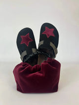 Immaculate Vegan - Momoc-spain Zuecos A Star Burgundy