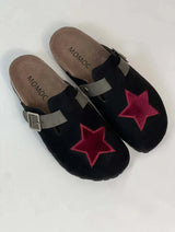 Immaculate Vegan - Momoc-spain Zuecos A Star Burgundy