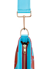 Immaculate Vegan - Estimon ESTIMON x KUTA HOUSE: WILD FLOWERS - BAGIETKA z winogron turkusowa