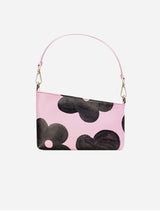 Immaculate Vegan - Estimon Estimon x Kuta House Vegan Corn Leather Sliced Baguette Bag | Wild Flowers Pink