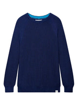 Immaculate Vegan - KOMODO SERGIO - Mens Organic Cotton Jumper Navy