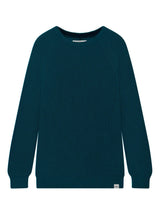 Immaculate Vegan - KOMODO Sergio Organic Cotton Jumper | Teal