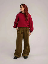 Immaculate Vegan - KOMODO HOPE - Organic Cotton Jumper Wine