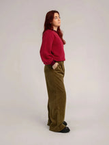 Immaculate Vegan - KOMODO HOPE - Organic Cotton Jumper Wine