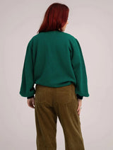 Immaculate Vegan - KOMODO HOPE - Organic Cotton Jumper Teal