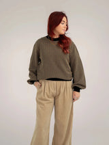 Immaculate Vegan - KOMODO HOPE - Organic Cotton Jumper Black