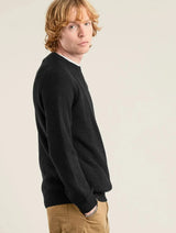 Immaculate Vegan - KOMODO SERGIO - Mens Organic Cotton Jumper Black