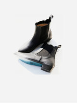 Immaculate Vegan - Voes & Co Harlow Vegan Corn Leather Chelsea Boots | Black