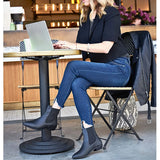 Immaculate Vegan - Voes & Co Harlow Vegan Corn Leather Chelsea Boots | Black