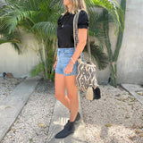 Immaculate Vegan - Voes & Co Harlow Vegan Corn Leather Chelsea Boots | Black