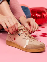 Immaculate Vegan - Minuit sur Terre Max Beige Coeurs