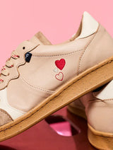 Immaculate Vegan - Minuit sur Terre Max Beige Coeurs