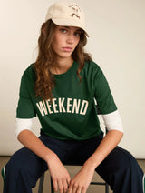 Immaculate Vegan - Baukjen Kit Organic Cotton Tee | Forest Green