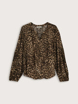 Immaculate Vegan - Baukjen Claudia Printed Blouse | Caramel