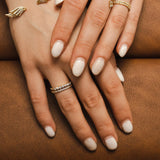 Immaculate Vegan - BLOOMTINE Illuminess™ Sterling Silver Combi Stack Ring