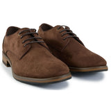 Immaculate Vegan - V.GAN Oatmeal 2 Vegan Suede Derby Shoes | Brown