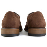 Immaculate Vegan - V.GAN Oatmeal 2 Vegan Suede Derby Shoes | Brown
