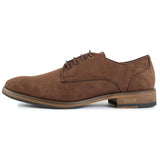 Immaculate Vegan - V.GAN Oatmeal 2 Vegan Suede Derby Shoes | Brown