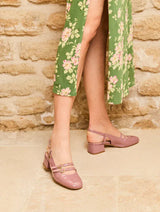 Immaculate Vegan - Minuit sur Terre Harmony Patent Vegan Leather Shoes | Rose Ballet