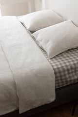 Immaculate Vegan - Laume Linen Natural Linen Bedding Set | Multiple Colours