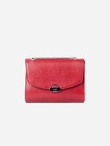 Immaculate Vegan - ASHOKA Paris Apple Leather Mini Paname Lizard Vegan Shoulder Bag | Red