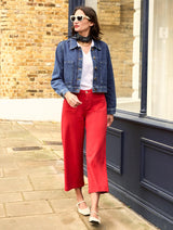 Immaculate Vegan - Baukjen Jena Organic Cotton Stretch Wide Crop Jeans