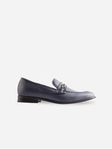 Immaculate Vegan - Ross Oliver Bridge-Bit Desserto Cactus Leather Loafer | Navy