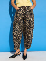 Immaculate Vegan - Baukjen Kelsey Organic Cotton Stretch Denim Printed Barrel Jeans