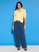 Immaculate Vegan - Baukjen Noa Short Sleeve Blouse