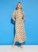 Immaculate Vegan - Baukjen Lottie Satin Midi Tea Dress